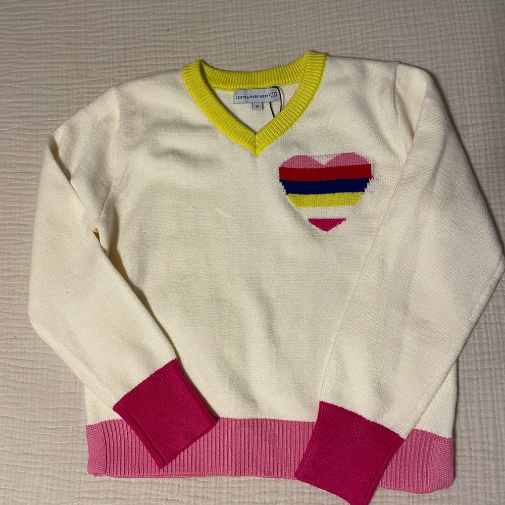 Brand new with tags. Adorable just didn’t fit my daughter. Size 12 girls..